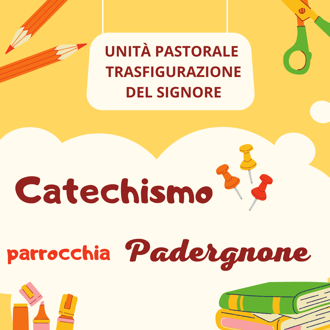 CATECHISMO PADERGNONE 2026-27